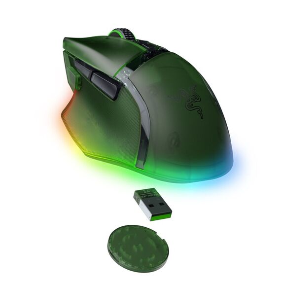 Razer Basilisk V3 Pro 35K Maus Gaming Rechts RF Wireless + Bluetooth + USB Type-A Optisch 35000 DPI, 4 image