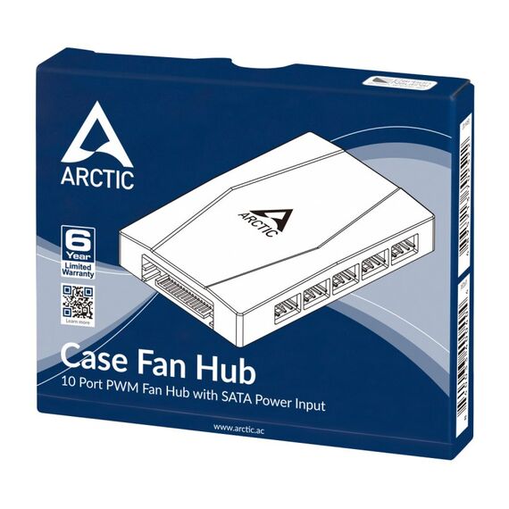 ARCTIC Case Fan Hub - 10 Port PWM Lüfter Hub mit SATA Power, 5 image