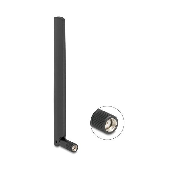DeLOCK 81452 Netzwerk-Antenne Omnidirektionale Antenne RP-SMA 4,4 dBi