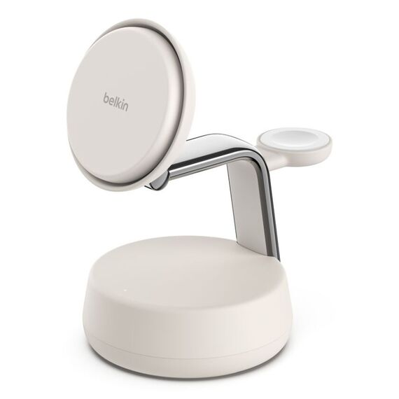 Belkin Qi2 Fitness tracker, Kopfhörer, Smartphone, Smartwatch Weiß USB Kabelloses Aufladen Schnellladung Drinnen, Farbe: Weiß, 2 image