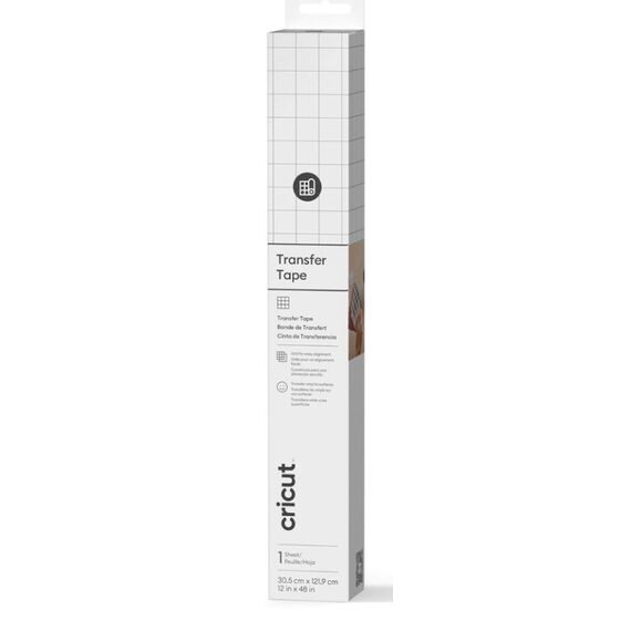 Cricut Transfer Dekorative Bänder 1,2 m Transparent