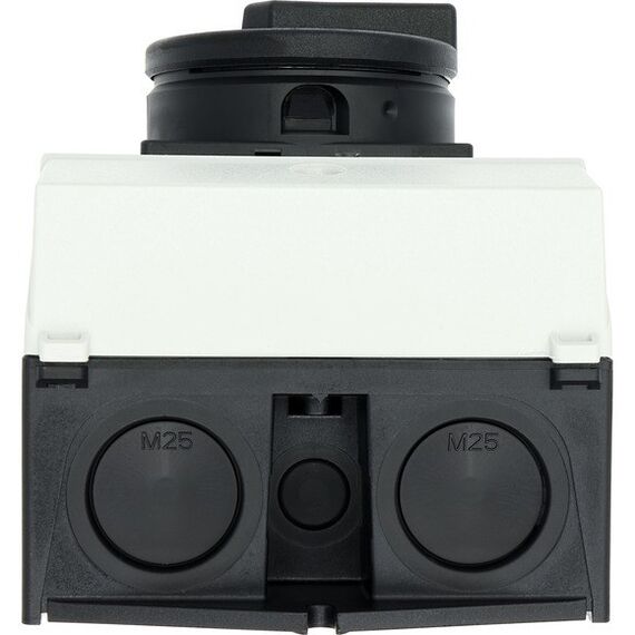 Eaton P1-25/I2/SVB-SW Kippschalter 3P Schwarz, Weiß, 3 image
