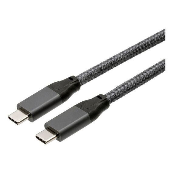 EXSYS EX-K1596-3.0 USB Kabel USB 3.2 Gen 2x2 3 m USB C 20 Gbit/s 100 W Grau, 2 image