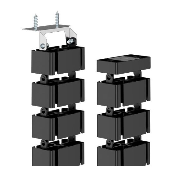 Fellowes 100136871 Kabel-Organizer Tisch/Bank Kabelmuffe Schwarz 1 Stück(e), 3 image