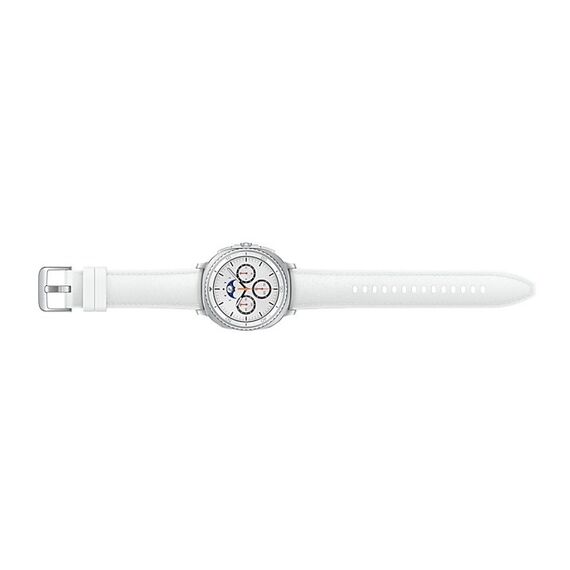 Samsung Galaxy Watch 8 Classic 3,3 cm (1.3") AMOLED 46 mm Digital 438 x 438 Pixel Touchscreen 4G Silber WLAN GPS, 3 image