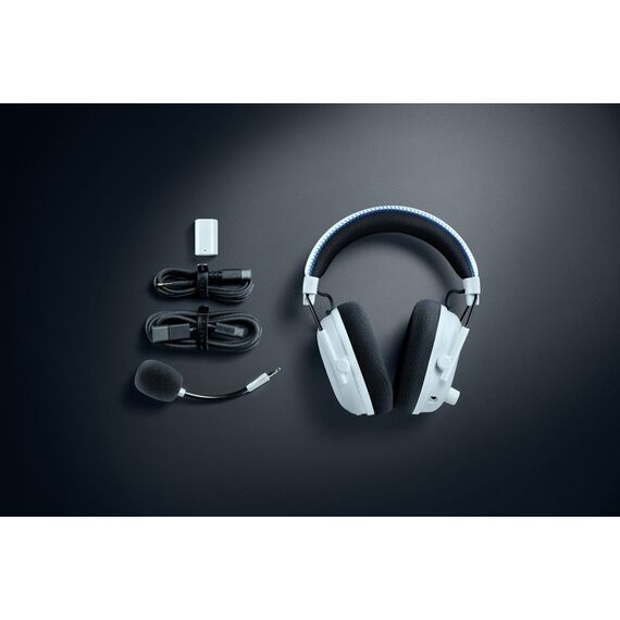 Razer BlackShark V3 Pro Kopfhörer Verkabelt & Kabellos Kopfband Gaming USB Typ-A Bluetooth Weiß, Farbe: Weiß