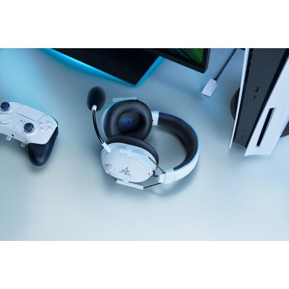 Razer BlackShark V3 Pro Kopfhörer Verkabelt & Kabellos Kopfband Gaming USB Typ-A Bluetooth Weiß, Farbe: Weiß, 3 image
