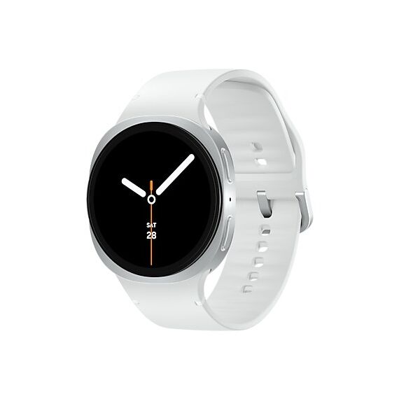 Samsung Galaxy Watch 8 3,81 cm (1.5") AMOLED 44 mm Digital 480 x 480 Pixel Touchscreen Silber WLAN GPS