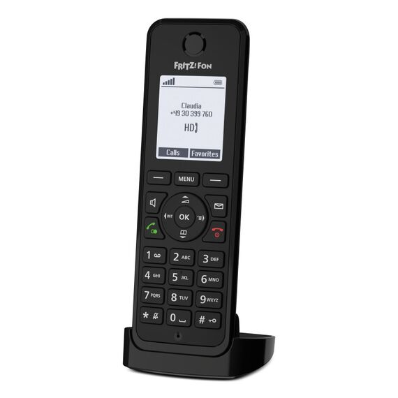 Fon FRITZ! M3 International DECT-Telefon Anrufer-Identifikation Schwarz