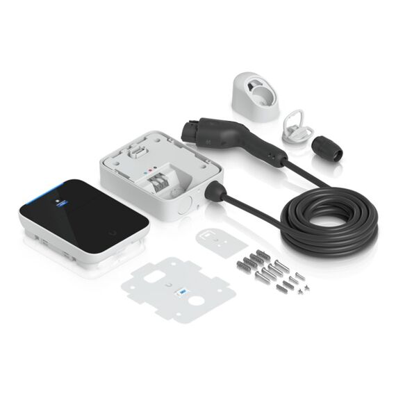 Ubiquiti UC-EV-Station-Lite Weiß, Schwarz Polycarbonat (PC) Wand 1 Eingebautes Display 4,32 cm (1.7"), 6 image