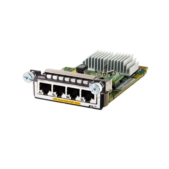 HPE Aruba Networking 3810M 4 Smart Rate PoE+ Module