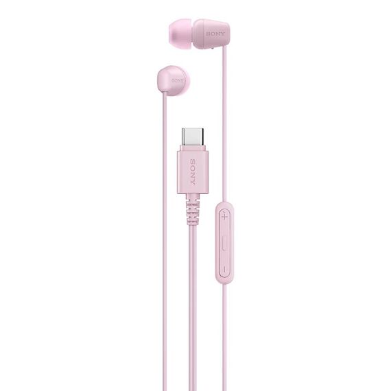 Sony IER-EX15C Kopfhörer Kabelgebunden im Ohr Anrufe/Musik USB Typ-C Pink