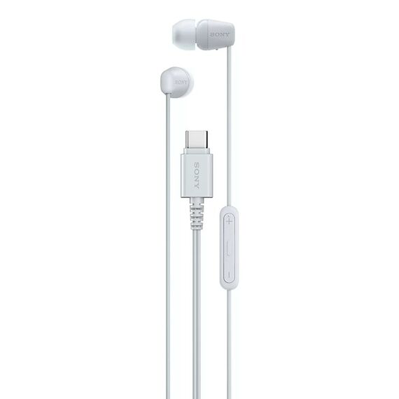 Sony IER-EX15C Kopfhörer Kabelgebunden im Ohr Anrufe/Musik USB Typ-C Weiß