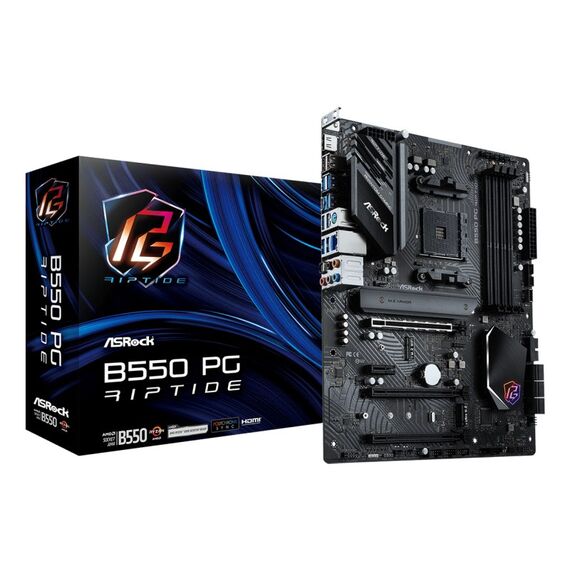 Asrock B550 PG Riptide AMD B550 Sockel AM4 ATX, 2 image