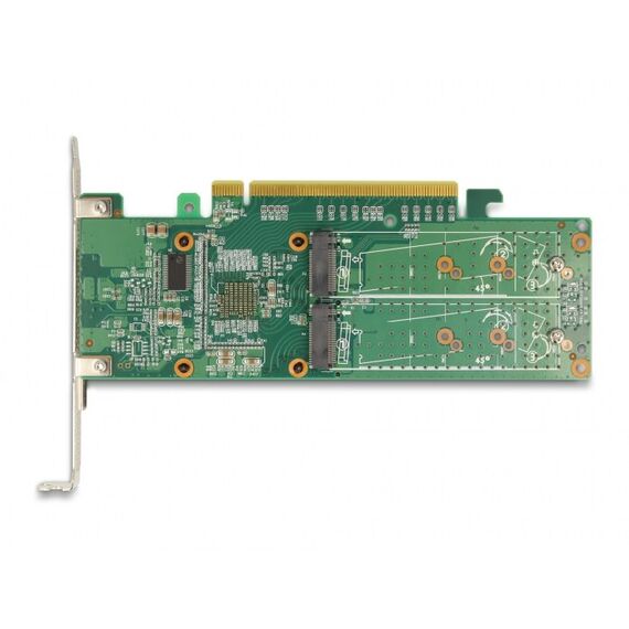 DeLOCK PCI Express x16 Karte zu 4 x intern NVMe M.2 Key M - Low Profile Formfaktor, 3 image