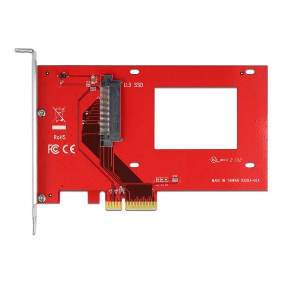 DeLOCK PCI Express x4 Karte zu 1 x intern U.3, 2 image
