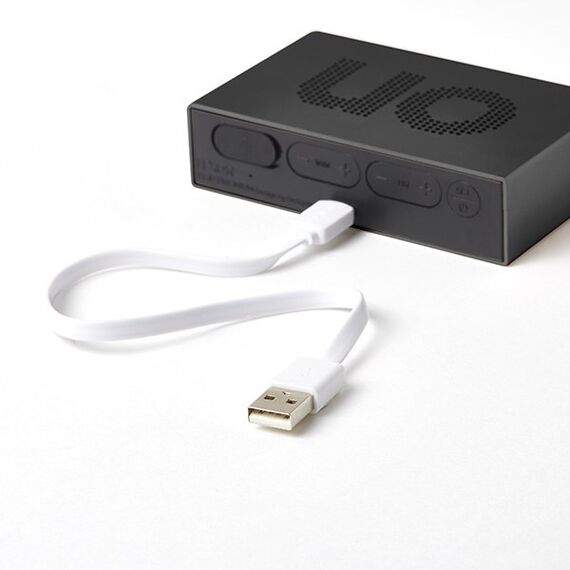 LEXON Flip Premium Digitaler Wecker Schwarz, Farbe: Schwarz, 2 image