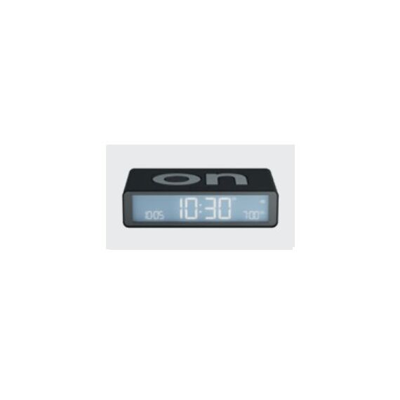 LEXON Flip Classic Digitaler Wecker Schwarz