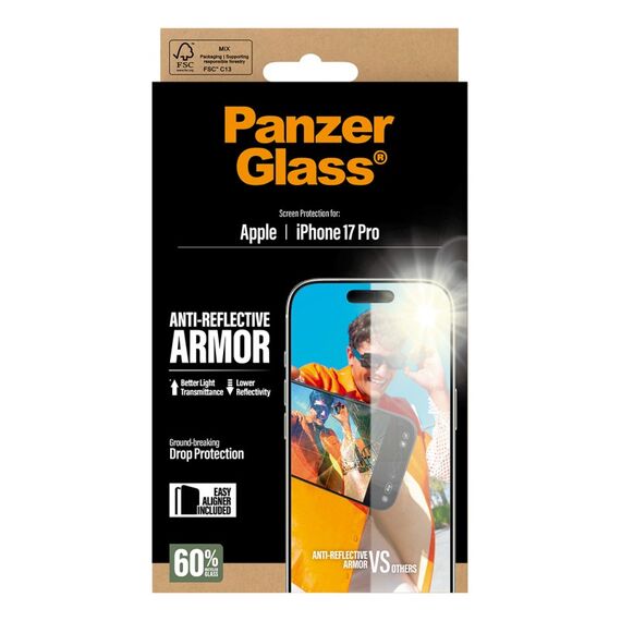 PanzerGlass ® Anti-Reflective Armor Displayschutz iPhone 17 Pro m. EasyAligner, 3 image