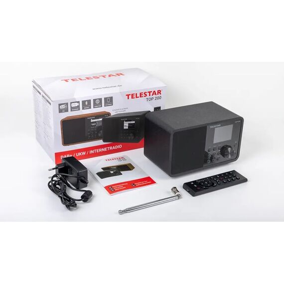 Telestar TOP 200 Tragbar Analog & Digital Schwarz, 3 image