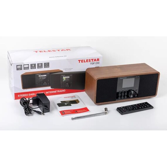 Telestar 5701250 Radio Internet Digital Holz, 2 image