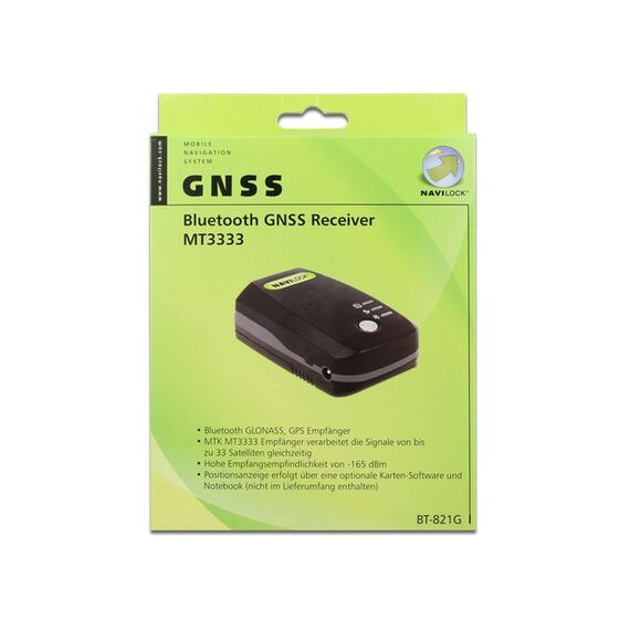 Navilock BT-821G GPS-Empfänger-Modul Bluetooth 33 Kanäle Schwarz
