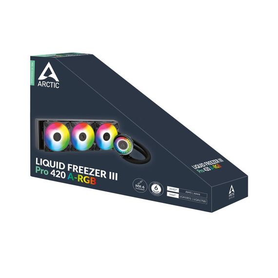 ARCTIC Liquid Freezer III Pro 420 A-RGB Multikompatibler All-in-One CPU-Wasserkühler mit A-RGB, 5 image