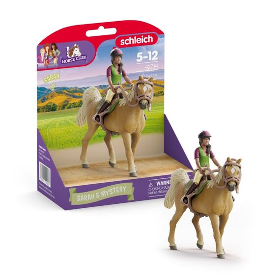 schleich HORSE CLUB Sarah & Mystery