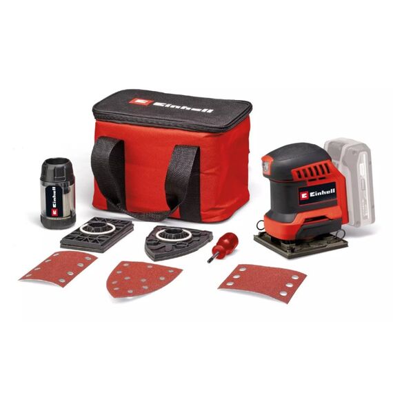 Einhell Akku-Faustschleifer TE-OS 18/113 3X Li - Solo
