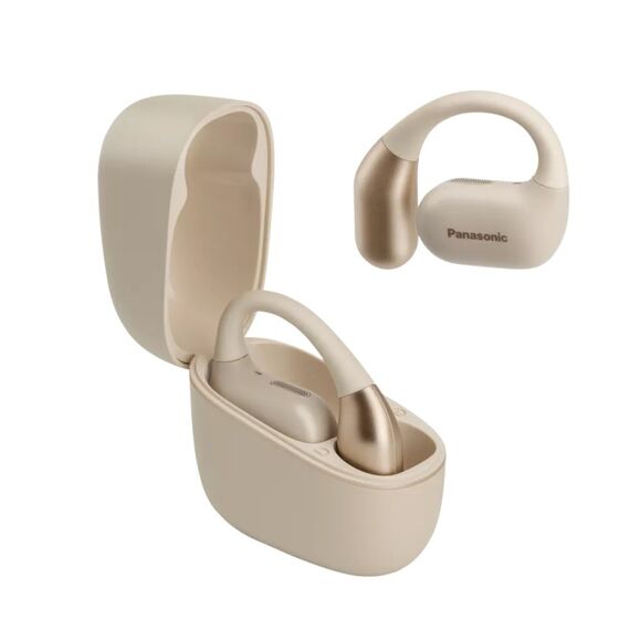 Panasonic RB-F10DE Kopfhörer Kabellos Offene Ohren Anrufe/Musik Bluetooth Beige, 2 image