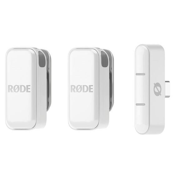 RØDE Wireless Micro Weiß Aufsteckbares Mikrofon, Farbe: Weiß