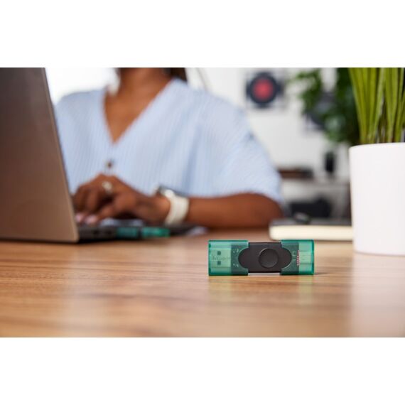 Kingston Technology DataTraveler DuoG2 USB-Stick 128 GB USB Type-A / USB Type-C 3.2 Gen 1 (3.1 Gen 1) Schwarz, Grün, Kapazität: 128 GB, 9 image