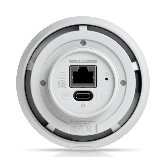 Ubiquiti G6 Pro Bullet Patrone (Form) IP-Sicherheitskamera Innen & Außen 3840 x 2160 Pixel Decke/Wand/Stange, Farbe: Weiß, 4 image