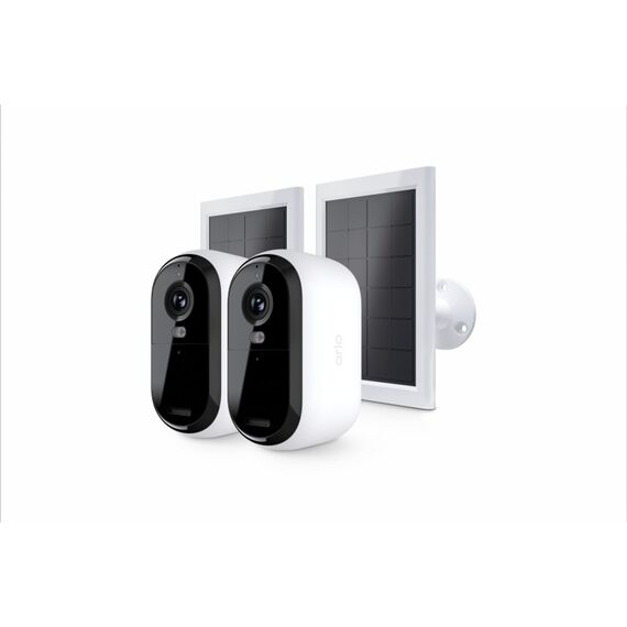 Arlo Essential 3 HD-Sicherheitskamera, 2er Set mit Solarpanel