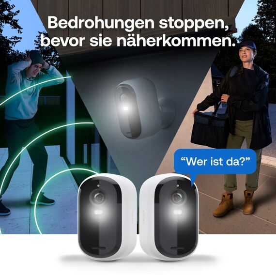 Arlo Essential 3 HD-Sicherheitskamera, 2er Set mit Solarpanel, 10 image