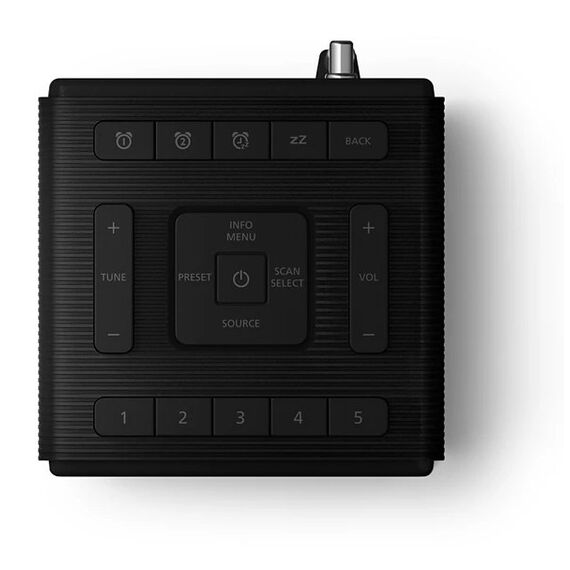 Philips TAR5100/10 Wecker Digitaler Wecker Schwarz, 2 image