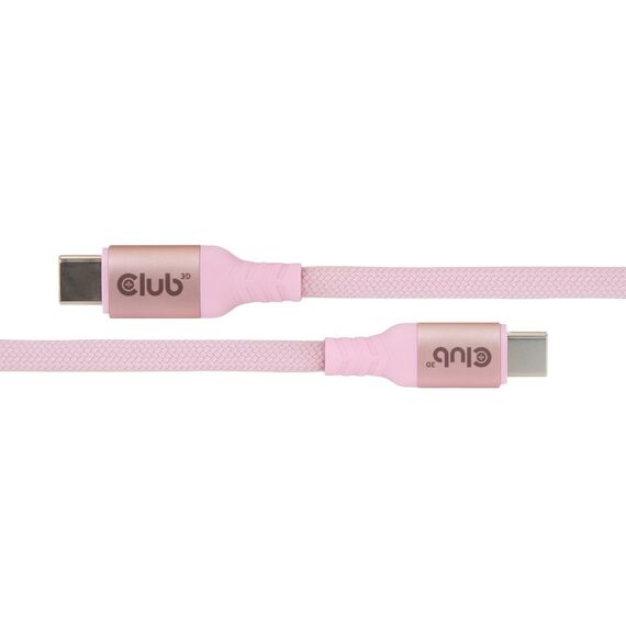 CLUB3D CAC-3031 USB Kabel USB 2.0 2 m USB C Pink, 5 image