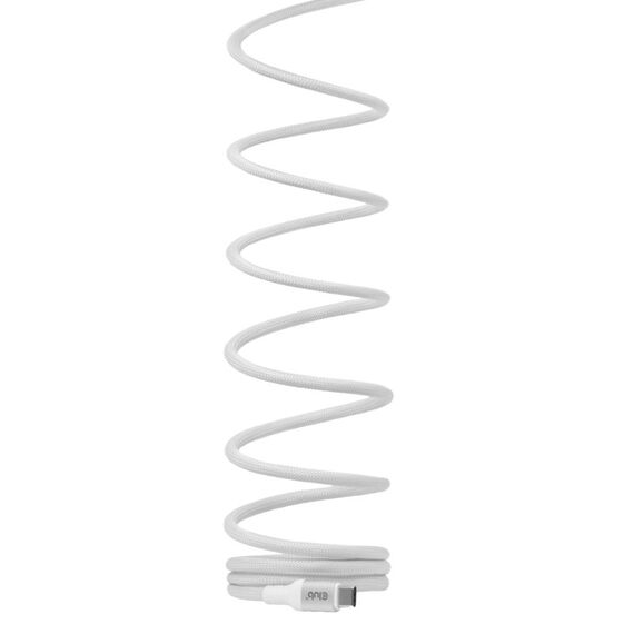 CLUB3D CLUB 3D USB-C Magnetic-Coil Cable White USB Kabel 2 m USB C 0,48 Gbit/s 240 W Weiß, 4 image