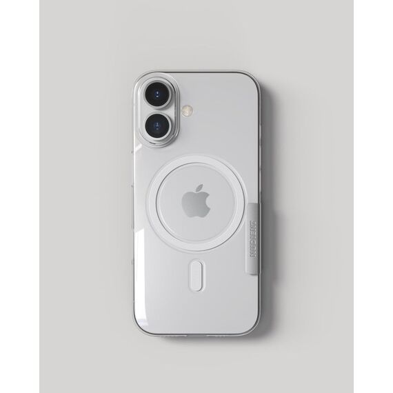 NUDIENT Thin MagSafe Case Apple iPhone 17 Transparent Handy-Schutzhülle 16 cm (6.3") Cover, Farbe: Transparent