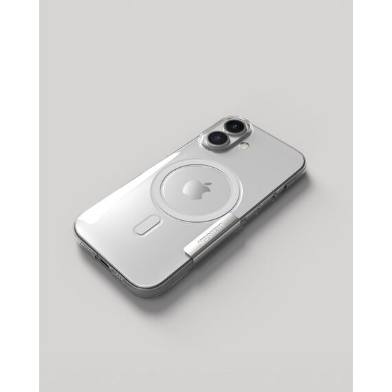 NUDIENT Thin MagSafe Case Apple iPhone 17 Transparent Handy-Schutzhülle 16 cm (6.3") Cover, Farbe: Transparent, 3 image