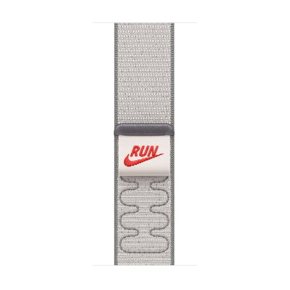 Apple Nike Sport Loop Band Grau Nylon, Recyceltes Polyester, Spandex, Farbe: Grau