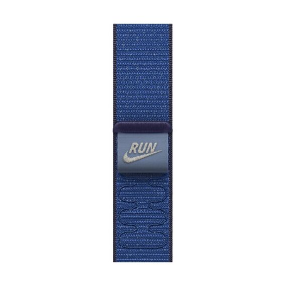 Apple Nike Sport Loop Band Blau Nylon, Recyceltes Polyester, Spandex, Farbe: Blau, 2 image