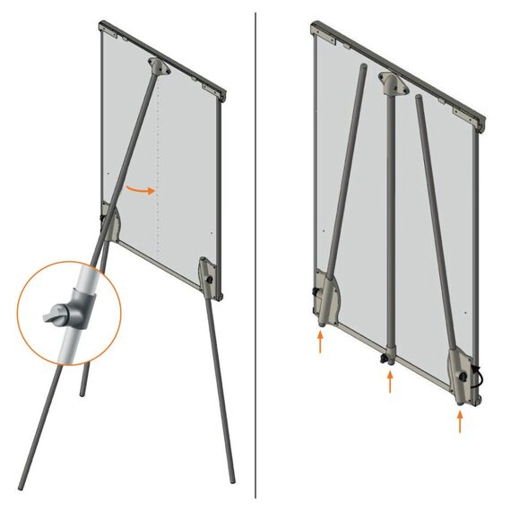 Nobo 1915701 Flipchart Weiß, 4 image