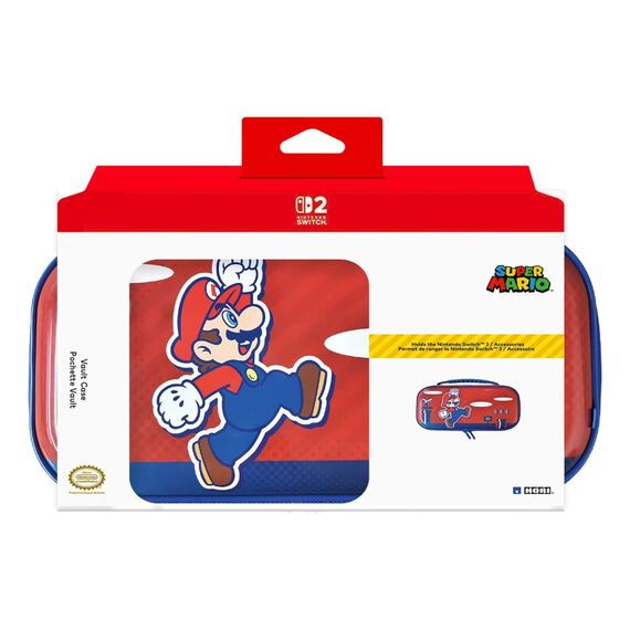 Hori Nintendo Switch 2 Tasche Mario Cover Blau, Rot, 4 image