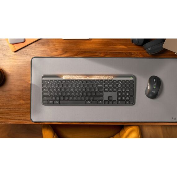 Logitech Signature Slim Solar + K980 Tastatur Universal RF Wireless + Bluetooth QWERTZ Schweiz Graphit, 7 image