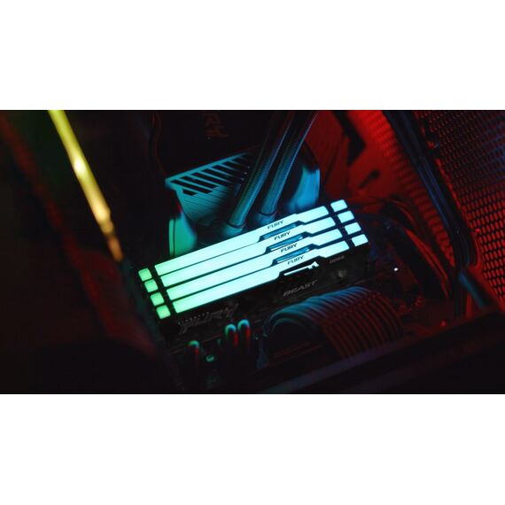 Kingston Technology FURY Beast 16 GB 5600 MT/s DDR5 CL40 DIMM (2er-Kit) RGB, 12 image