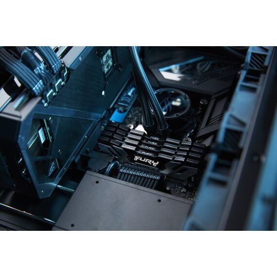 Kingston Technology FURY 32GB 7200MT/s DDR5 CL38 DIMM (2er-Kit) Renegade Silber XMP, 9 image