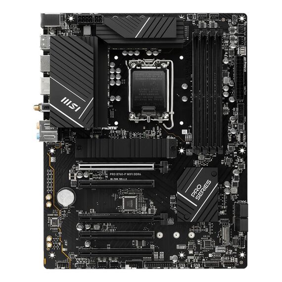 MSI PRO B760-P WIFI DDR4 Motherboard Intel B760 LGA 1700 ATX