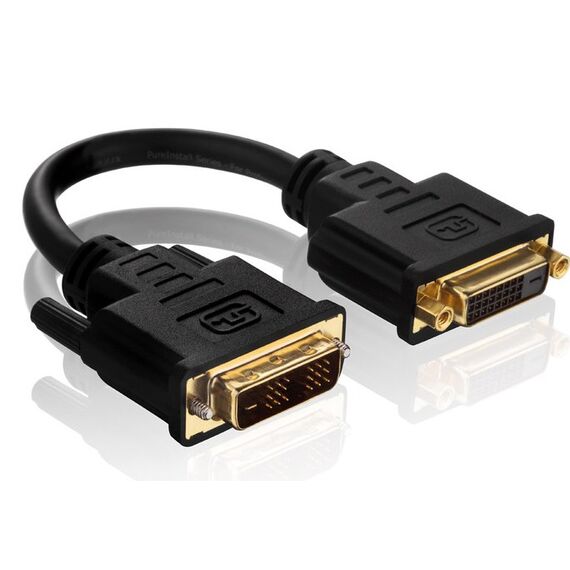 PureLink PureInstall PI070 DVI-Kabel 0,10 m DVI-D Schwarz