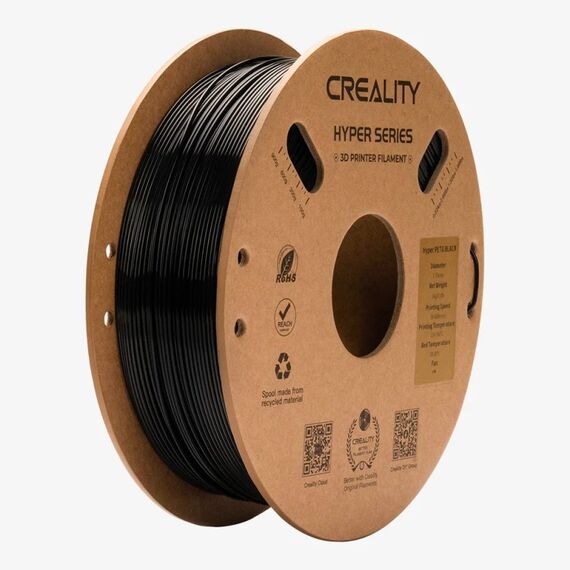 Creality 3301030043 3D-Druckmaterial Polyethylenterephthalatglycol (PETG) Schwarz 1 kg